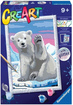 CreArt dla dzieci: Miś polarny