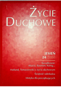 Życie duchowe jesień Numer 24