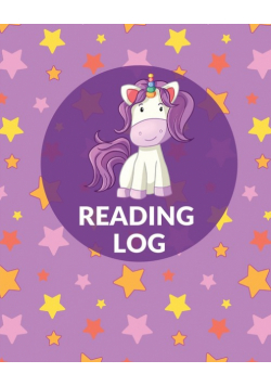 Reading Log Book For Girls