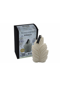 Świeczka naturalna wolnostojąca z sojowa Foglia