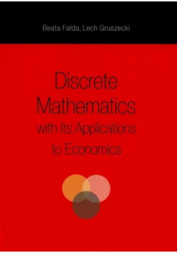 Discrete Mathematics with its applications to economics
