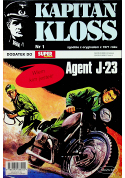 Kapitan Kloss numer 1 Agent J - 23