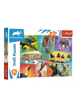 Puzzle 200 W egzotycznym świecie TREFL