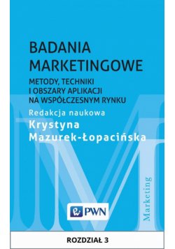 Badania marketingowe. Rozdział 3