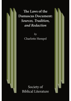 The Laws of the Damascus Document