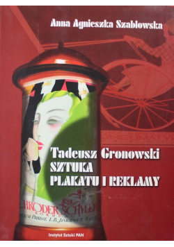 Tadeusz Gronowski sztuka plakatu i reklamy