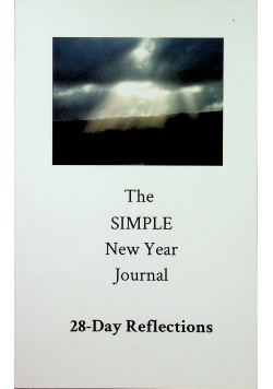 The simple New Year Journal