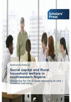 Social capital and Rural household welfare in southwestern Nigeria