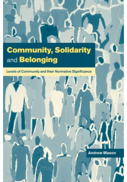Community, Solidarity and Belonging