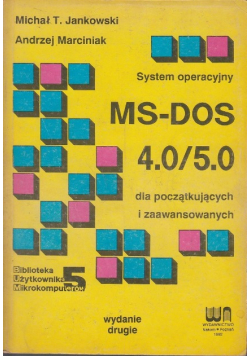 System operacyjny MS DOS 4 0 5 0