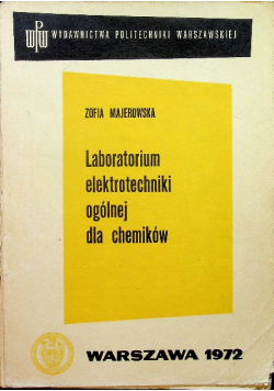 Laboratorium elektrotechniki ogólnej dla chemików