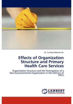 Effects of Organization Structure and Primary Health Care Services