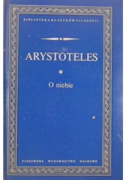 Arystoteles O niebie