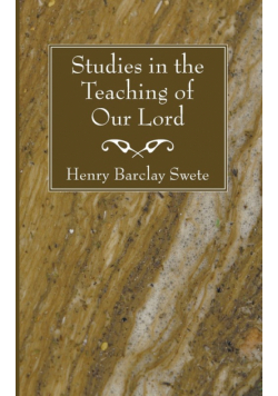 Studies in the Teaching of Our Lord