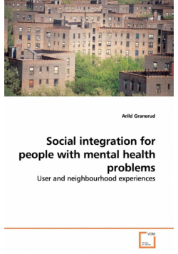 Social integration for people with mental health problems