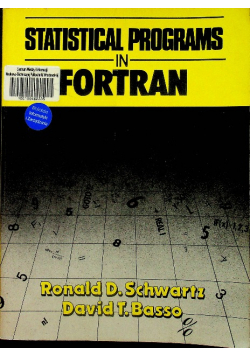 Statistical Programs in FORTRAN