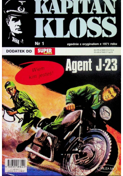 Kapitan Kloss Nr 1 Agent J - 23