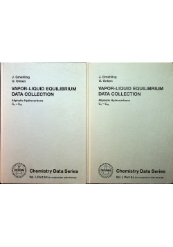 Vapor Liquid equilibrium data collection vol I part 6 d i e
