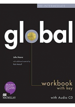 Global Pre-Intermediate WB + CD with key MACMILLAN