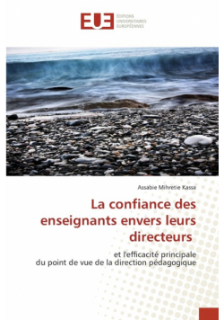 La confiance des enseignants envers leurs directeurs