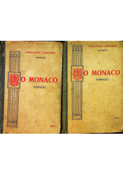 Do Monaco tom I i II 1910r
