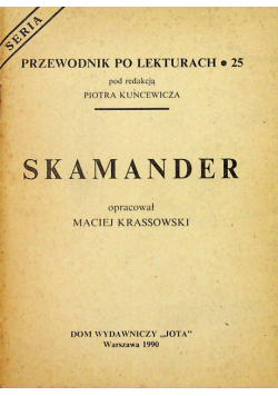 Przewodnik po lekturach 25 Skamander