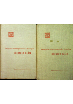 Przygody Dobrego Wojaka Szwejka 2 tomy