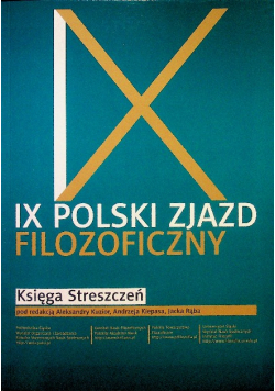 IX Polski zjazd filozoficzny