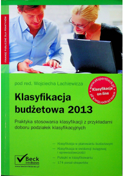 Klasyfikacja budżetowa 2013