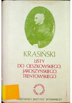 Listy do Cieszkowskiego Jaroszyńskiego