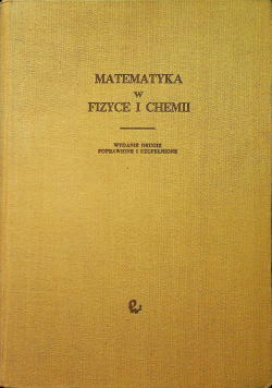 Matematyka w fizyce i chemii