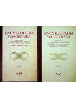 Encyklopedia staropolska tom 1 i 2