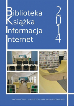 Biblioteka Książka Informacja Internet 2014