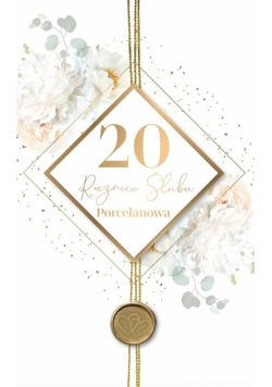 Karnet Rocznica Ślubu 20 LUX-72