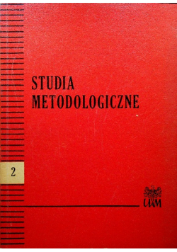 Studia metodologiczne zeszyt 2