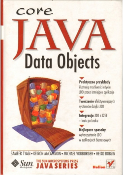 Core java data objects
