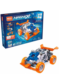 Klocki Mega Construx Magnext 4w1 Wyścigówka