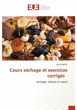 Cours séchage et exercices corrigés