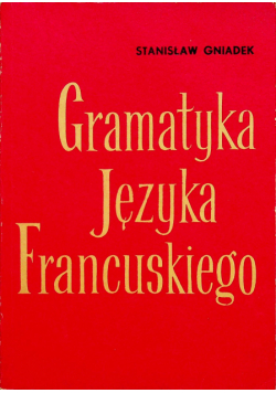 Gramatyka języka francuskiego