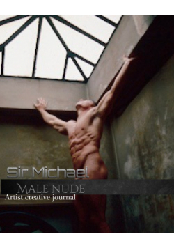 Iconic Male Nude sir Michael Huhn creative Blank  journal