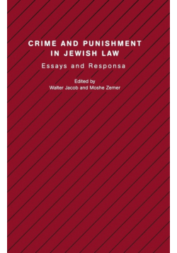 Crime and Punishment in Jewish Law