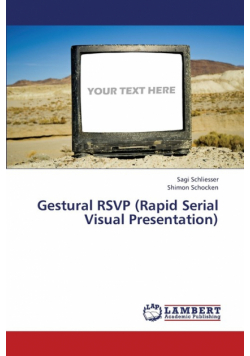 Gestural Rsvp (Rapid Serial Visual Presentation)