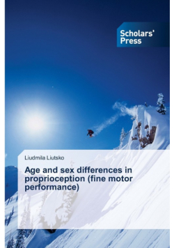 Age and sex differences in proprioception (fine motor performance)