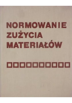 Normowanie zużycia materiałów