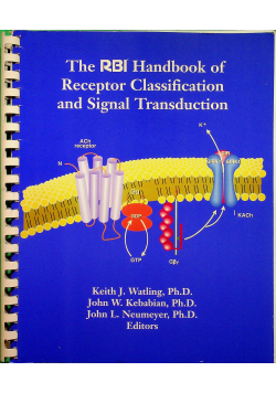 The RBI Handbook of Receptor Classification and Signal Transduction