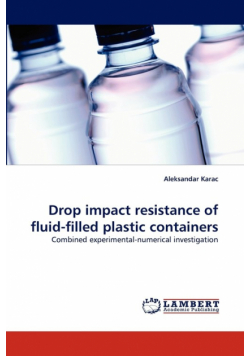 Drop Impact Resistance of Fluid-Filled Plastic Containers