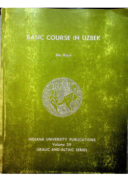 Basic Course in Uzbek Volume 59