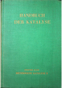 Handbuch der katalyse