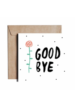 Karnet kw Good Bye / Do widzenia AK44