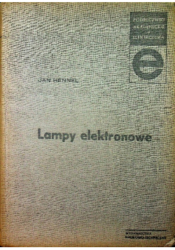 Lampy elektronowe